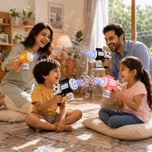 Cute Animal Bubble Gun Toy for Kids