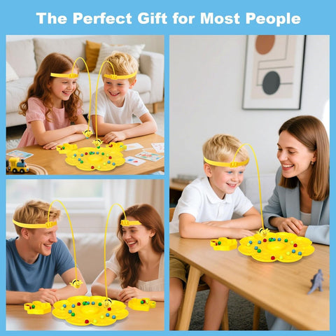 Interactive Magnetic Bee Catcher Game
