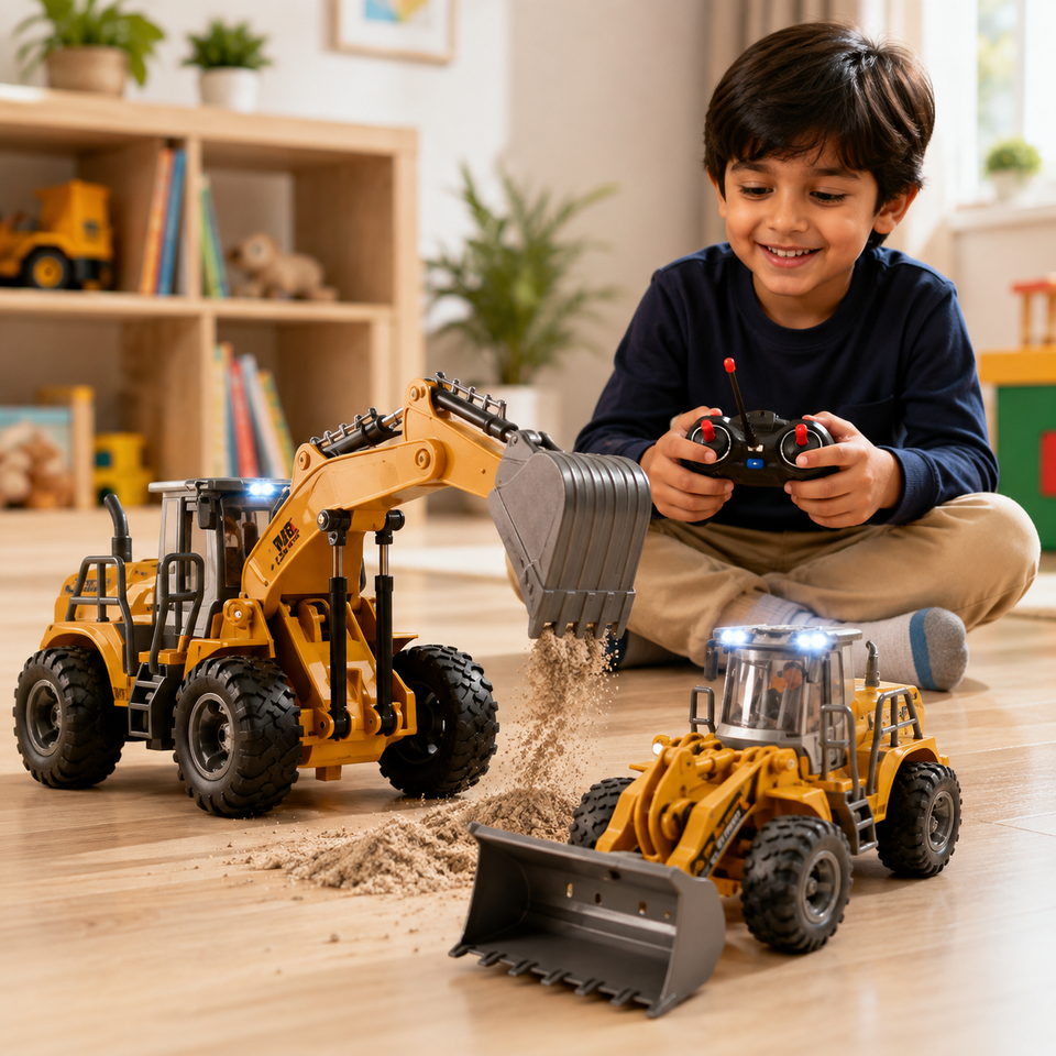XF PowerLoader 2.4GHz RC Construction Truck – image 2 – KiddieWink