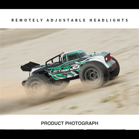 Monster RC truck orange off-road
