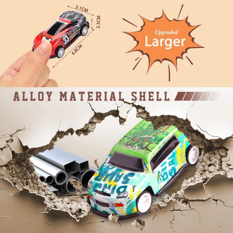 30-Piece Mini Metal Racing Cars with Road Play Mat