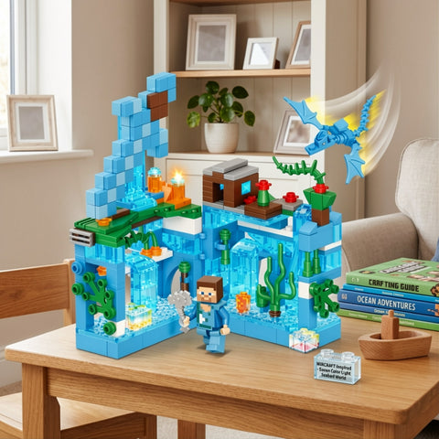 Creative Minecraft Building Blocks Toy Set for Kids