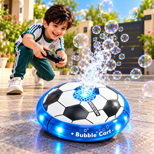 RC Soccer Bubble Car For Kids