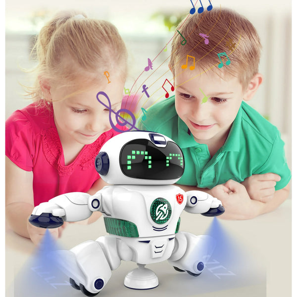 Lighting & Musical Rotating Electric Robot Toy