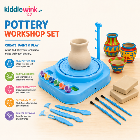 DIY Pottery Workshop Craft Kit for Kids