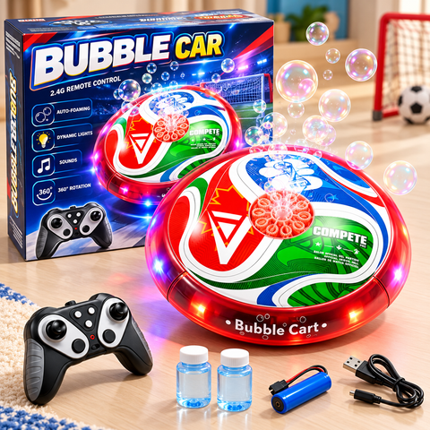 RC Soccer Bubble Car For Kids