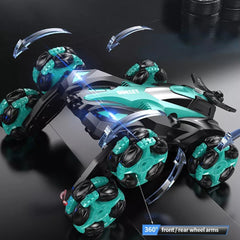 TurboSpin 360 6 - Wheel RC Stunt Car - KiddieWink - Gifts They'll Love