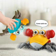 Dancing Robot & Crawling Crab Lightning & Musical Toys For Kids