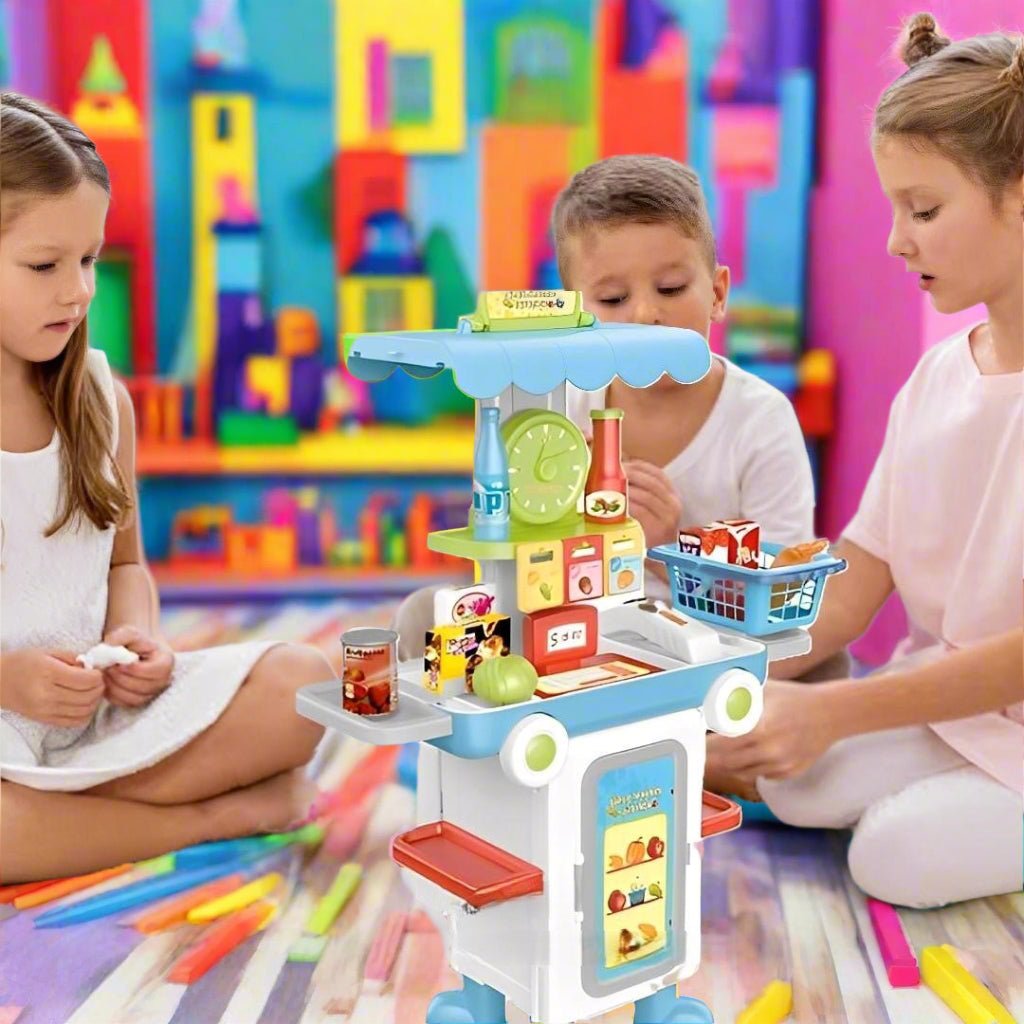2 - in - 1 Transforming Kitchen Playset – Double the Fun, Double the Play - KiddieWink - Gifts They'll Love