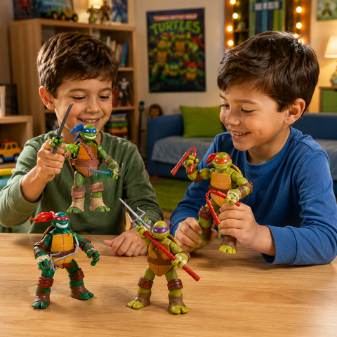 Ninja Turtle Action Figure Set – 4 PCS