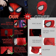 Authentic Spider-Man Electronic Mask with Moving Eyes