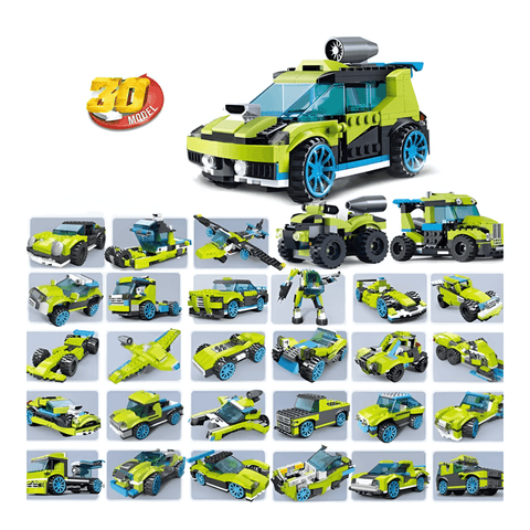 Architect Cars Models Building Blocks (241 Pcs) - KiddieWink - Gifts They'll Love