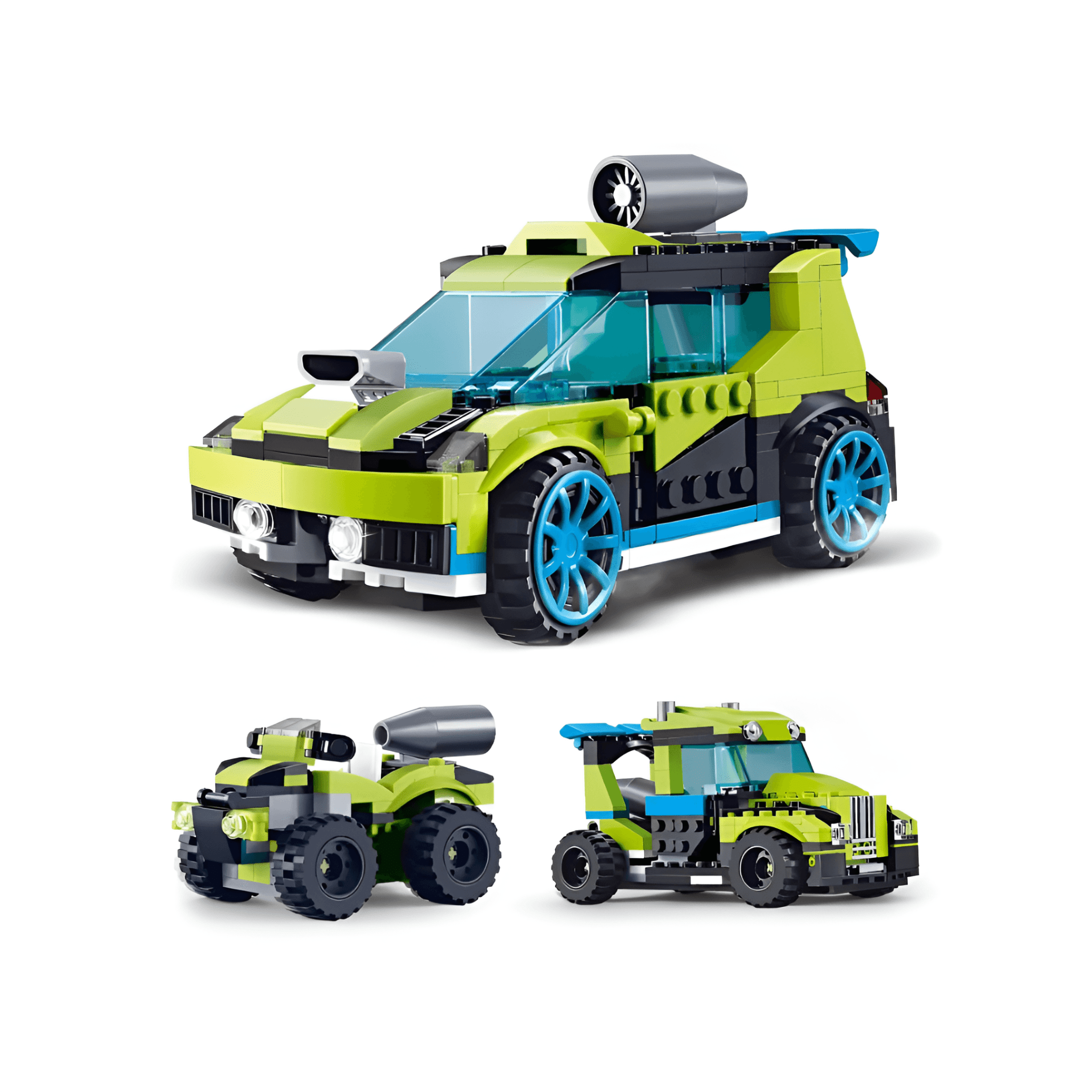Architect Cars Models Building Blocks (241 Pcs) - KiddieWink - Gifts They'll Love