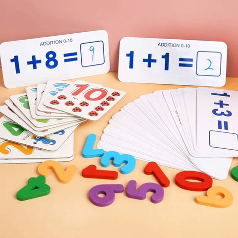 Montessori I love Mathematics Wooden Toy