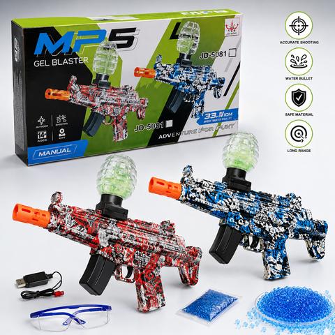 Electric Mp5 Gel Ball Blaster Toy for Kids
