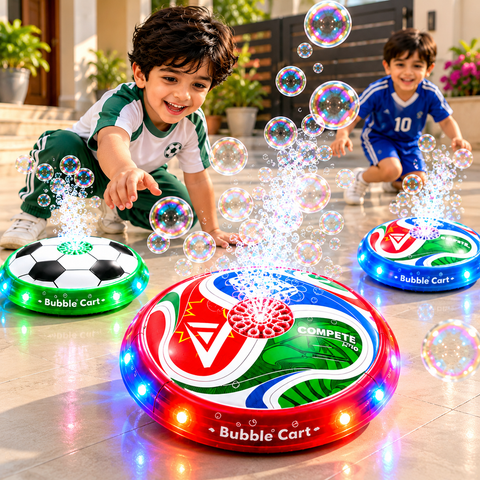 RC Soccer Bubble Car For Kids