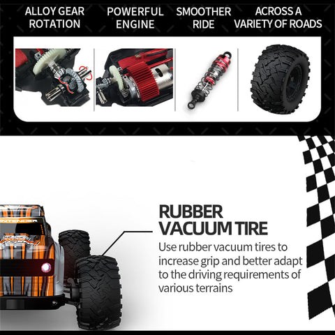 Off-road RC truck big grip tires