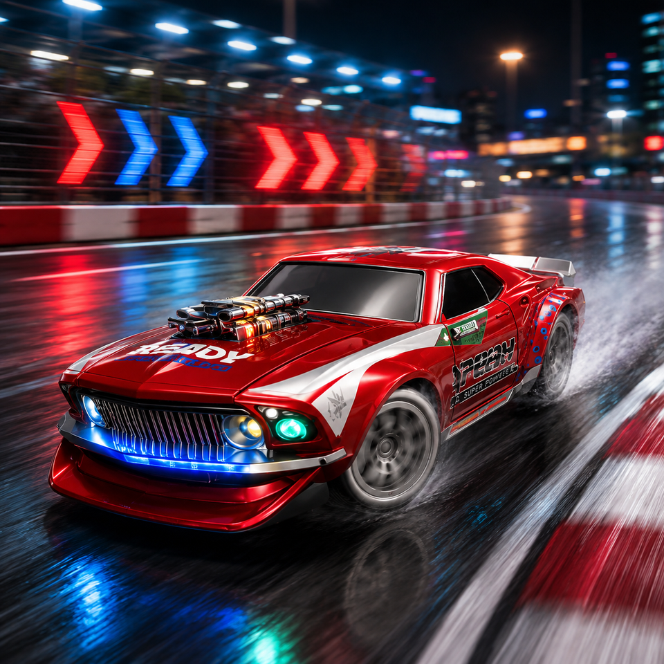Metal Speed Turbo RC Drift Racer 2.4GHz – image 2 – KiddieWink