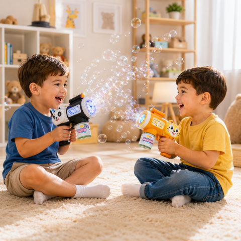 Cute Animal Bubble Gun Toy for Kids