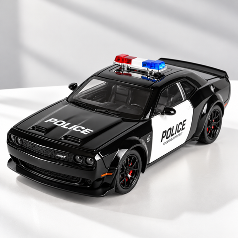 Alloy Pullback Police Diecast Car