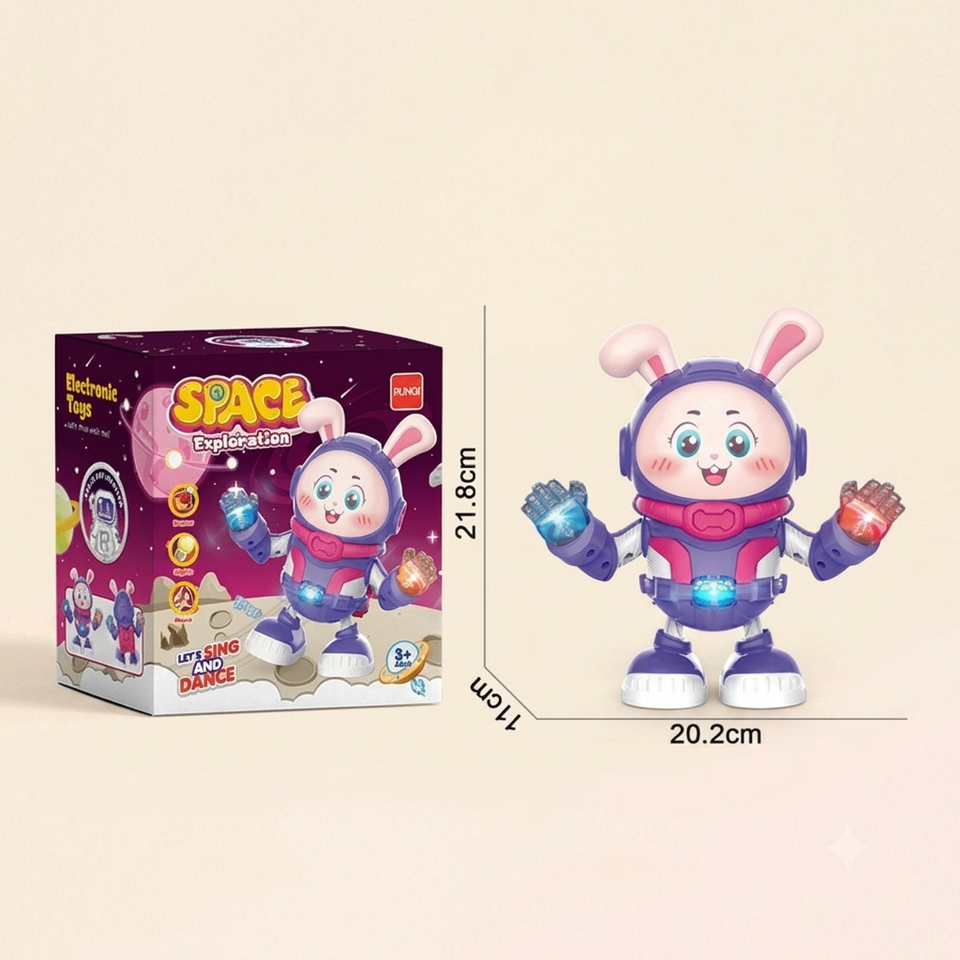 Cute Musical Singing & Dancing Funny Rabbit – image 2 – KiddieWink