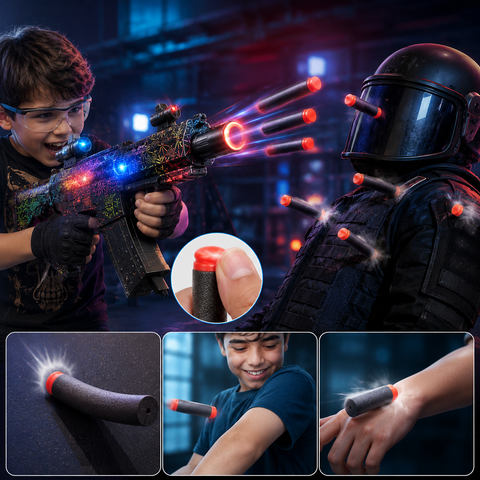 Rechargeable Soft Bullet Rapid Fire Gel Blaster