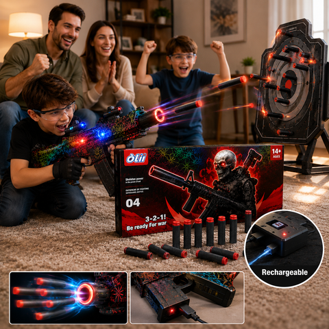 Rechargeable Soft Bullet Rapid Fire Gel Blaster