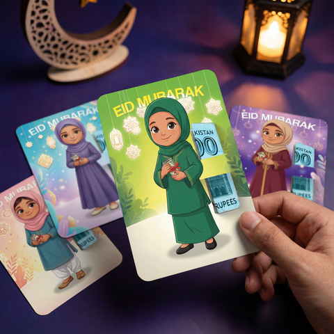 Kiddiewink’s Eidi Tuck Cards For Kids (Mix)