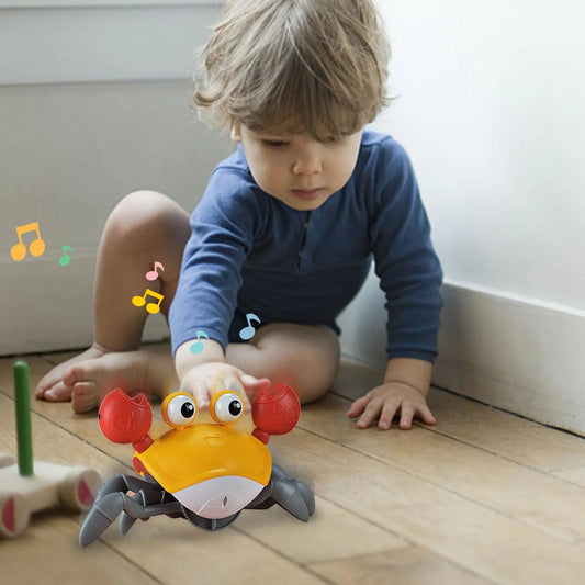 Interactive Musical & Sensor Crawling Crab - KiddieWink - Gifts They'll Love