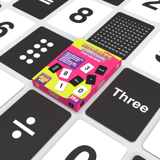 Numbers Flash Cards for Kids – Counting & Early Math Learning Cards