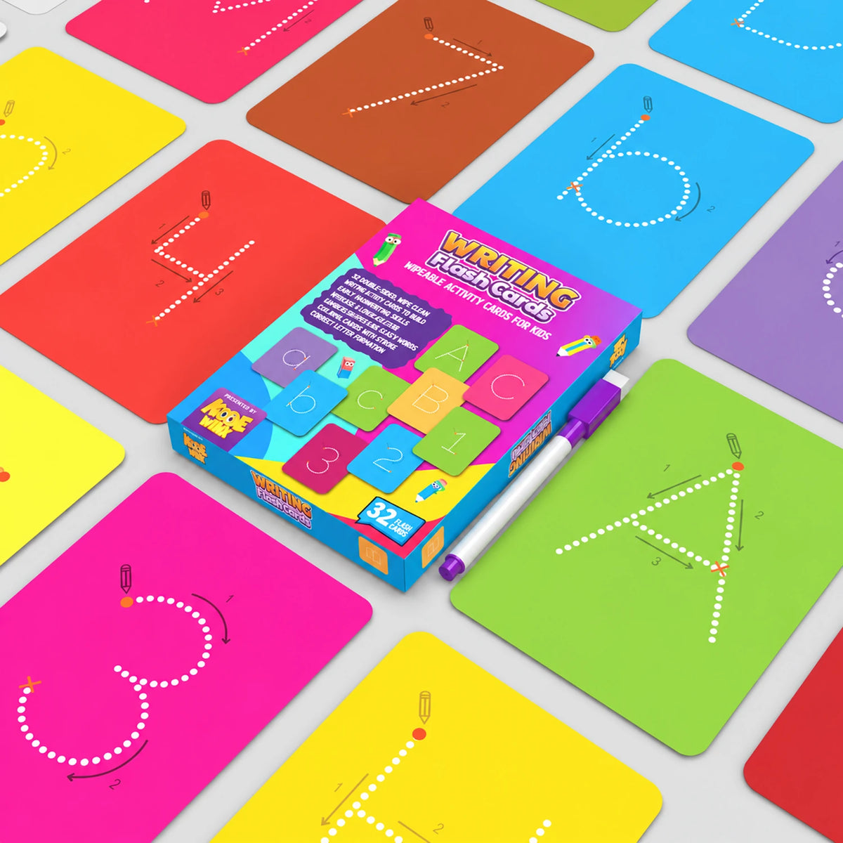 Writing Practice – Wipeable Activity Flash Cards