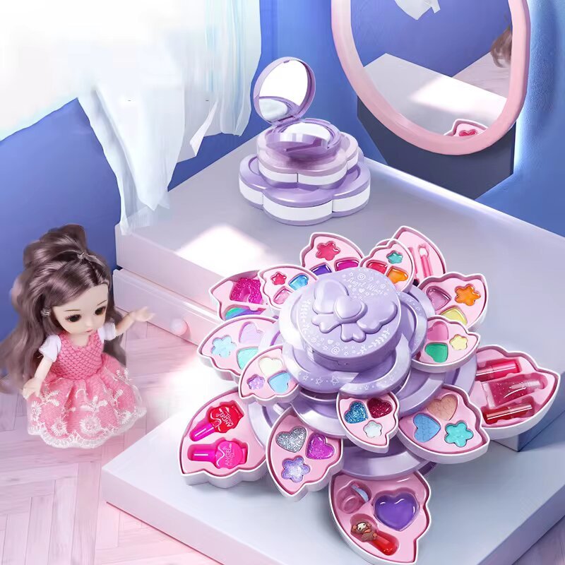 2 - in - 1 Interactive Princess Makeup Set (Top Seller) - KiddieWink - Gifts They'll Love