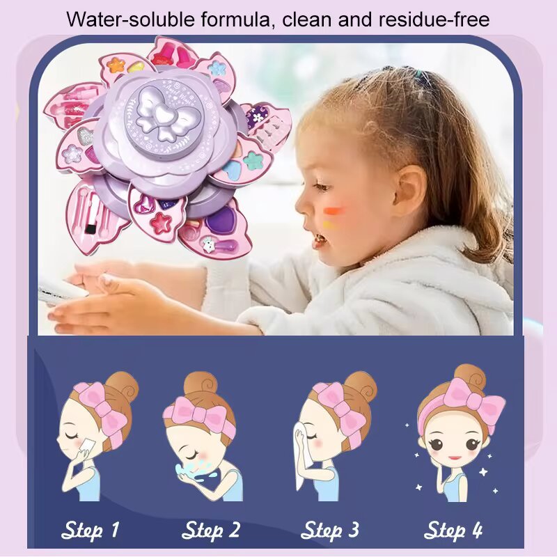 2 - in - 1 Interactive Princess Makeup Set (Top Seller) - KiddieWink - Gifts They'll Love