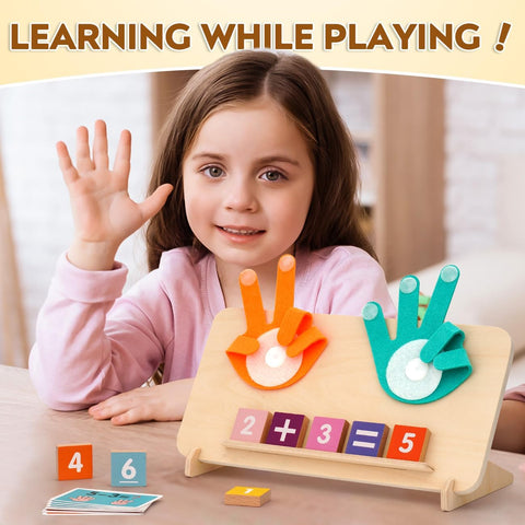 Arithmetic Finger Counting Blocks For Kids
