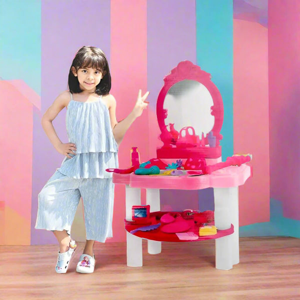 PRINCESS DRESSING TABLE SET – 39-PIECE PRETEND MAKEUP KIT