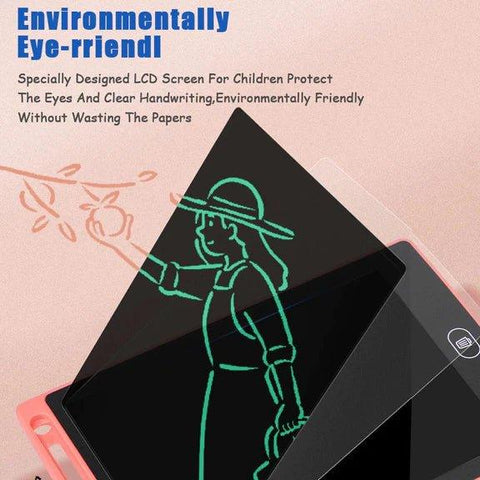 LCD Writing Portable Doodle Drawing Tablet Pad (Multi - Color) - KiddieWink - Gifts They'll Love