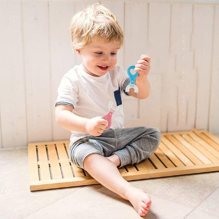 U - shaped Toothbrush For Toddlers & Kids (Discount In Bundles) - KiddieWink - Gifts They'll Love