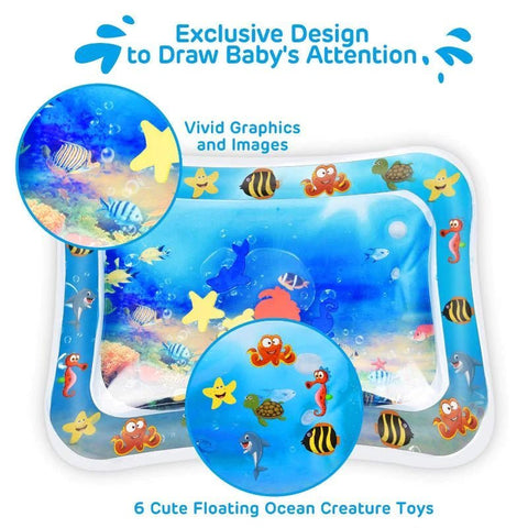 KiddieWink™ Inflatable Water Play Mat For Kids - KiddieWink - Gifts They'll Love