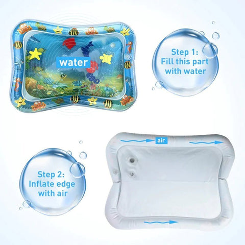 KiddieWink™ Inflatable Water Play Mat For Kids - KiddieWink - Gifts They'll Love