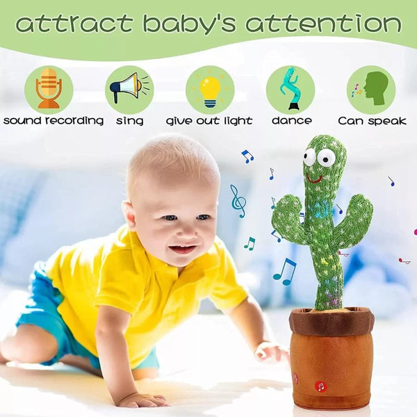 Cute Dancing & Talking Cactus Gump - KiddieWink - Gifts They'll Love