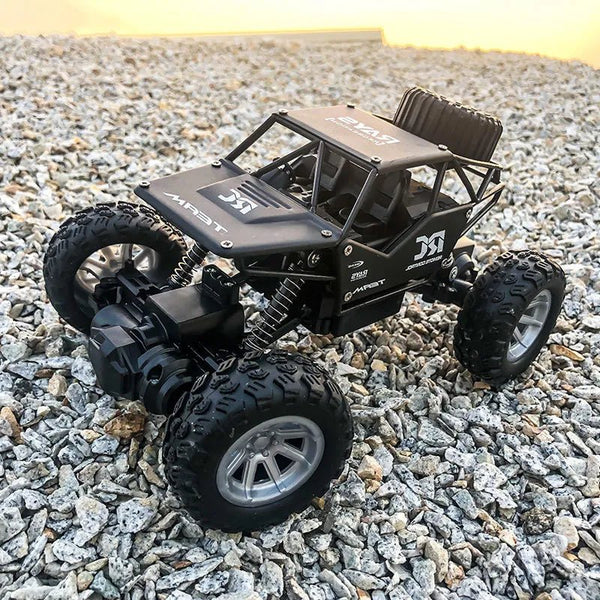 RC Metal Body Rechargeable Rock Car Crawler - KiddieWink - Gifts They'll Love