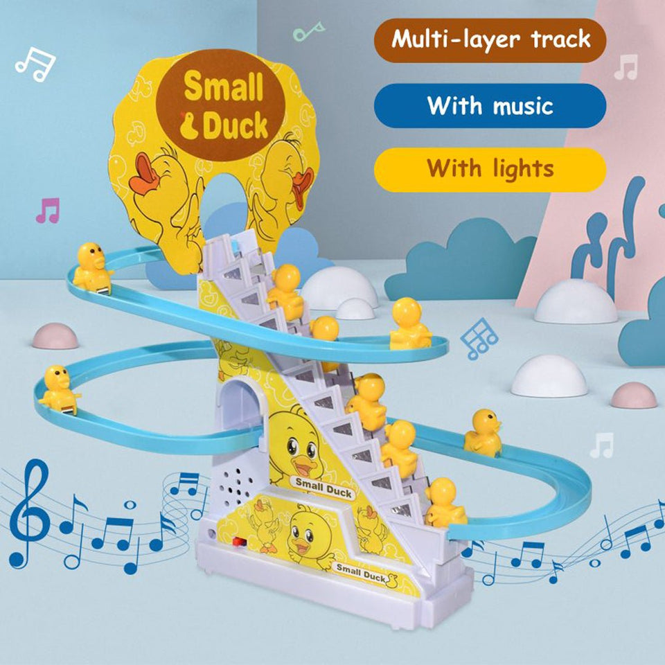 Baby Duck Track Set With Lights And Music - KiddieWink - Gifts They'll Love