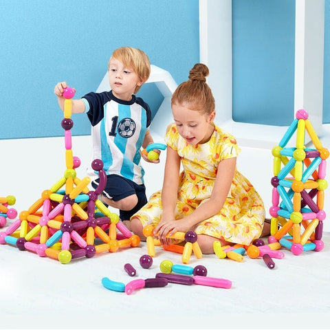Magnetic Sticks Building Blocks | Early Learning Toy - KiddieWink - Gifts They'll Love