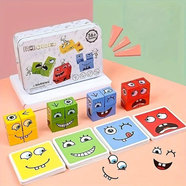 Fun Face Changing Rubik's Cube - KiddieWink - Gifts They'll Love