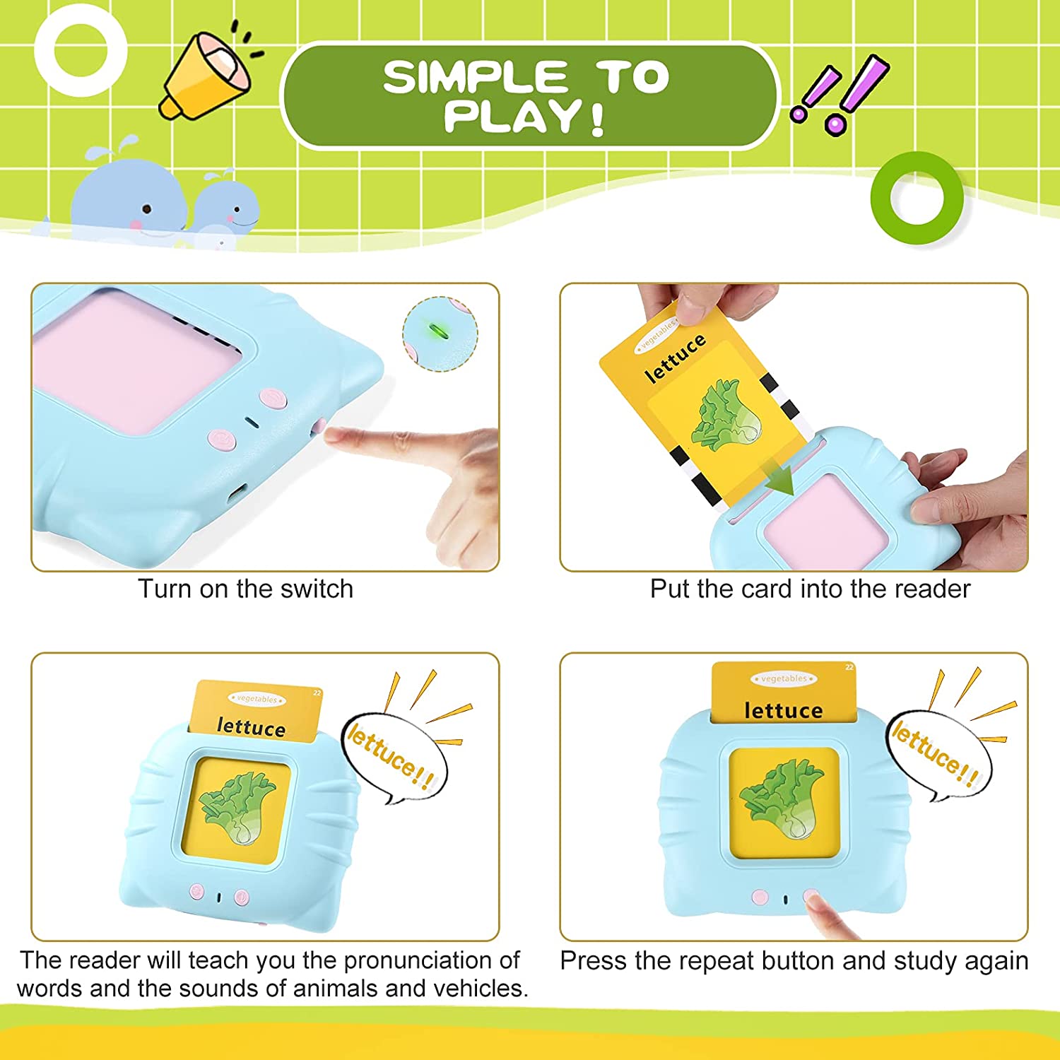 Audible & Interactive KiddieCards™ - KiddieWink - Gifts They'll Love