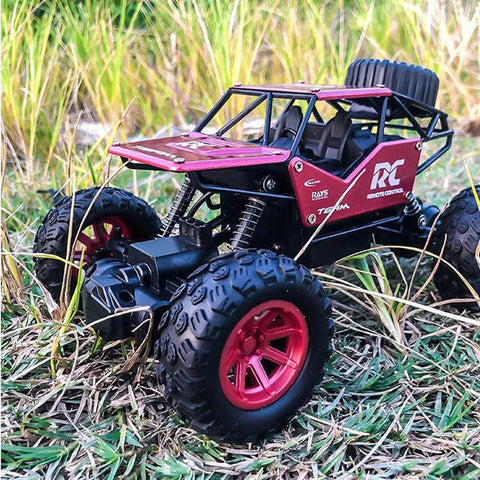 RC Metal Body Rechargeable Rock Car Crawler - KiddieWink - Gifts They'll Love