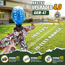 Gel Ball Blaster Shooter Upgraded Gun AKM-47 (2000 Gel Balls Included) - KiddieWink - Gifts They'll Love