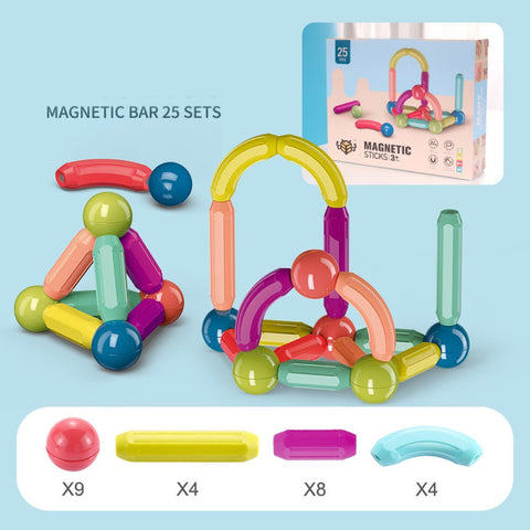 Magnetic Sticks Building Blocks | Early Learning Toy - KiddieWink - Gifts They'll Love