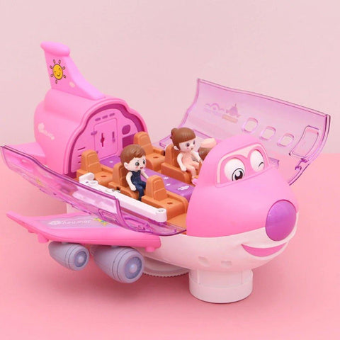 Lightning & Musical 360 Rotating Gear Airplane - KiddieWink - Gifts They'll Love