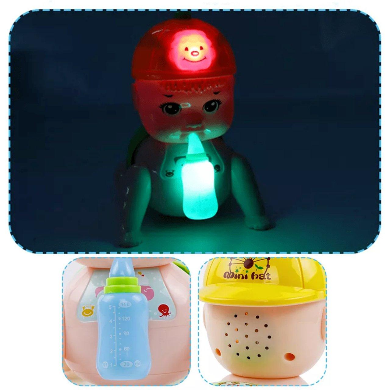 Musical Baby Crawling Toy With 3D Lights - KiddieWink - Gifts They'll Love